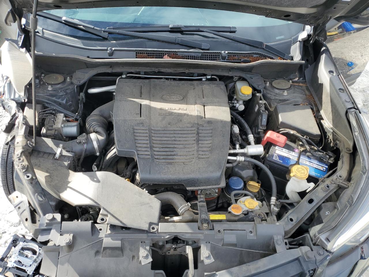 2019 Subaru Forester VIN JF2SKAGC1KH444244 Copart auction photo, front end / minor dent/scratches damage thumbnail 12