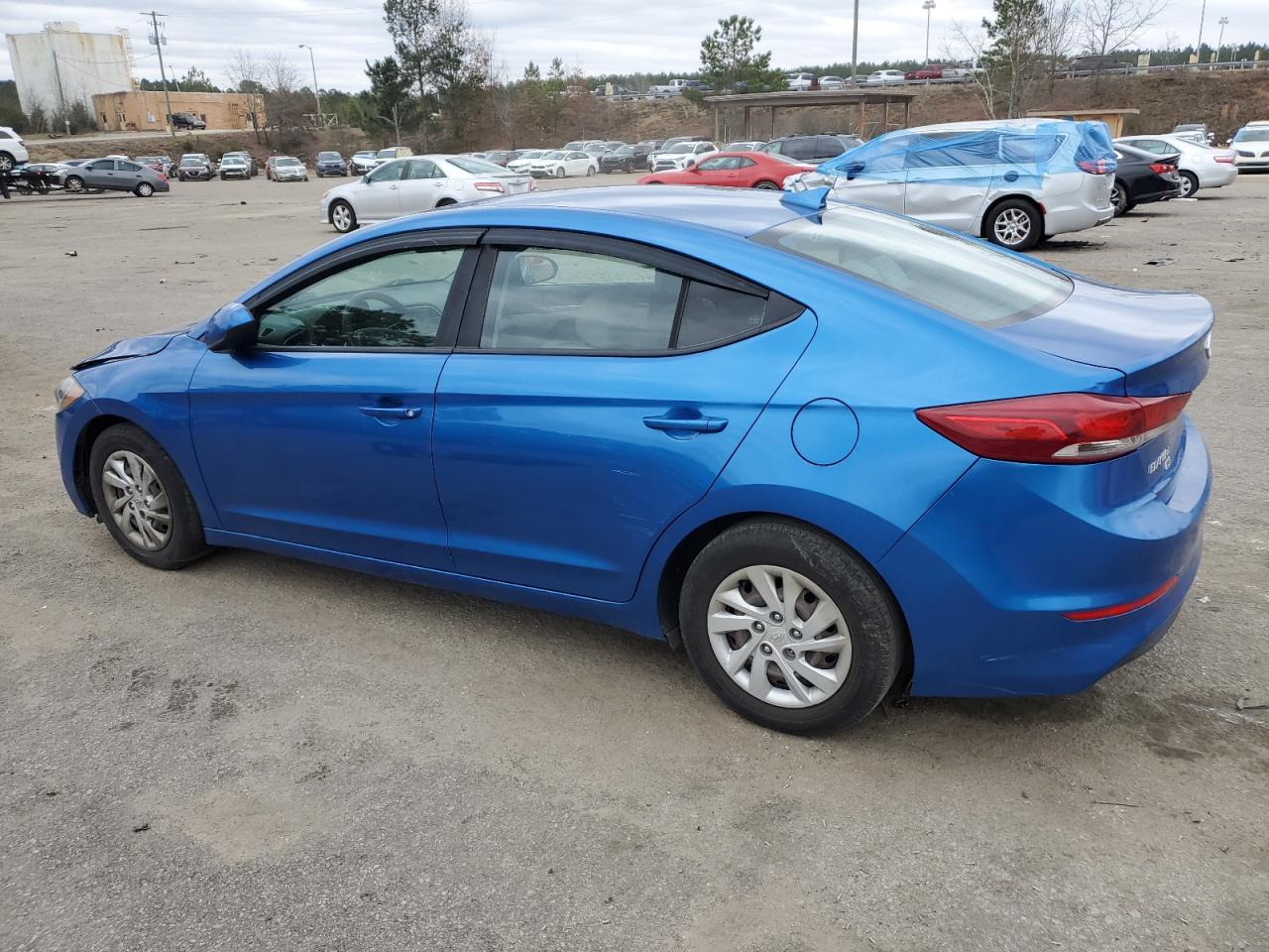 2017 Hyundai Elantra VIN 5NPD74LF8HH167757 Copart auction photo, front end damage thumbnail 2