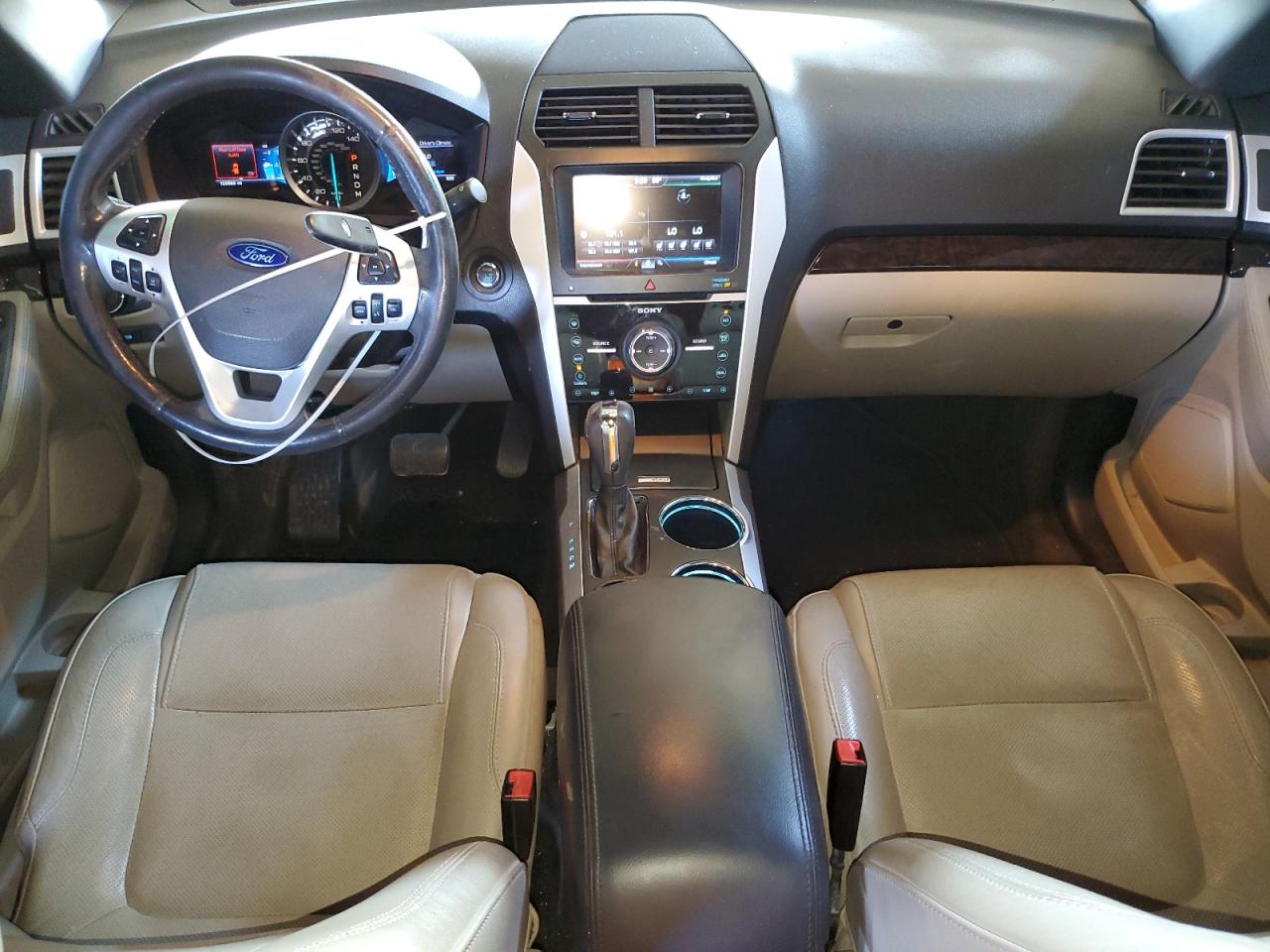2013 Ford Explorer VIN 1FM5K7F80DGA45891 Copart auction photo, front end damage thumbnail 8