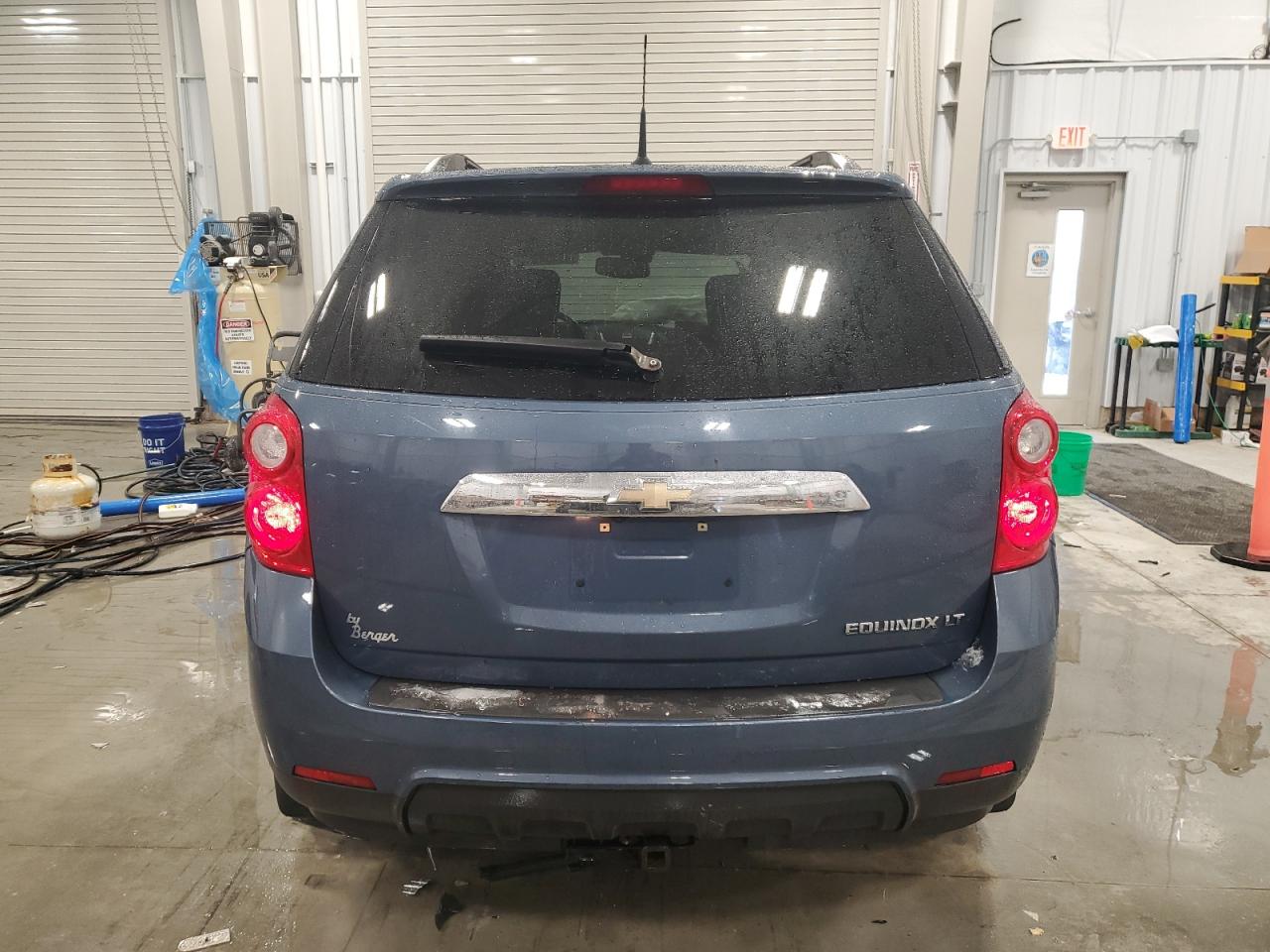 2011 Chevrolet Equinox VIN 2CNALDECXB6419033 Copart auction photo, front end / side damage thumbnail 6