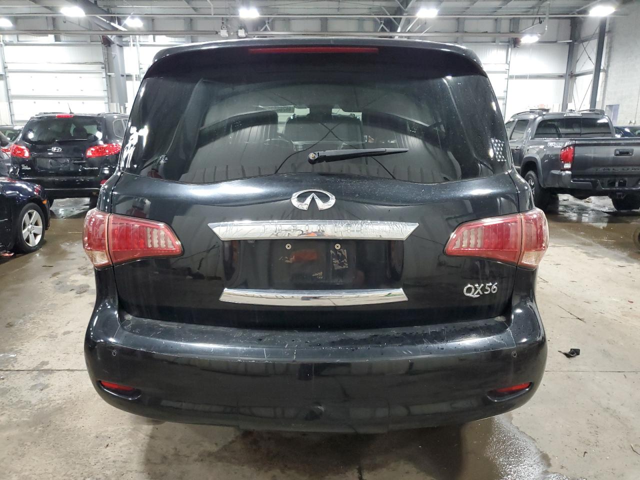2012 Infiniti QX56 VIN JN8AZ2NE8C9016896 Copart auction photo, minor dent/scratches damage thumbnail 6