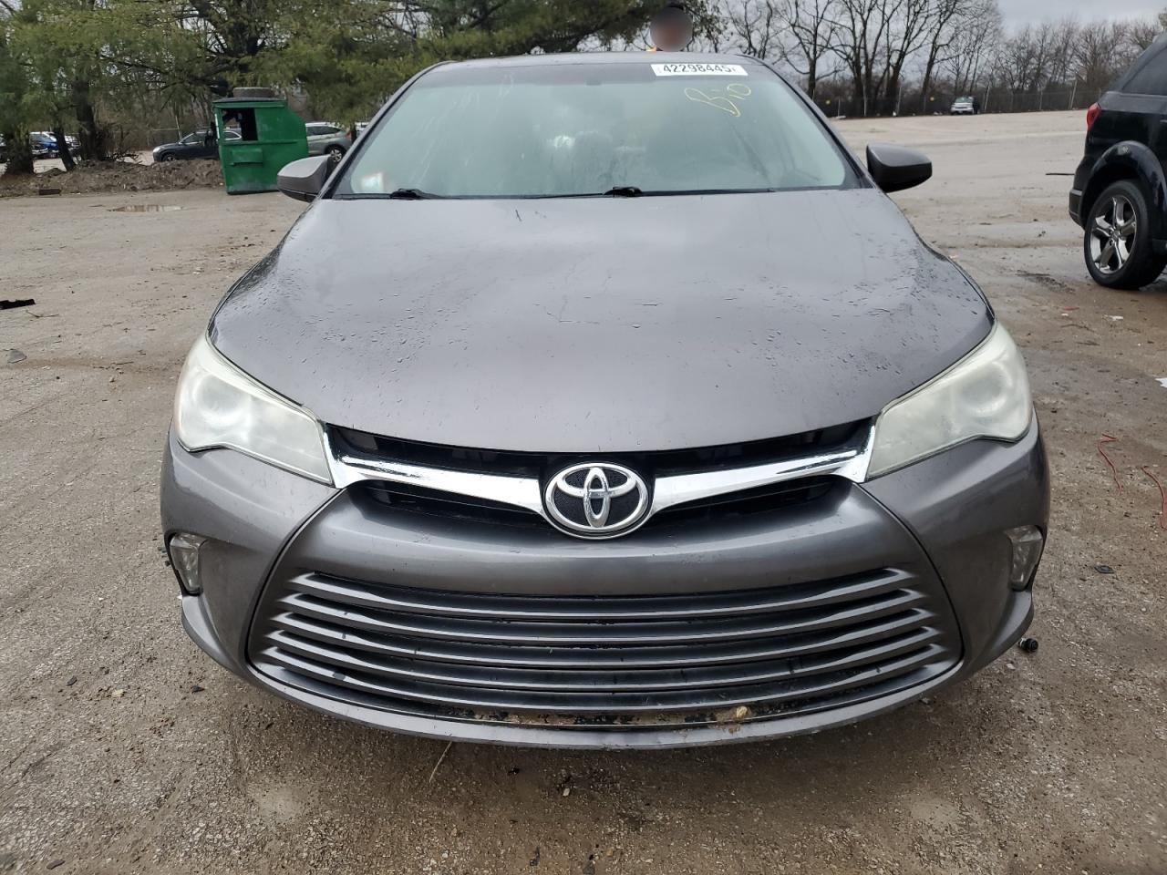 2016 Toyota Camry VIN 4T1BF1FK0GU127643 Copart auction photo, rear end / side damage thumbnail 5