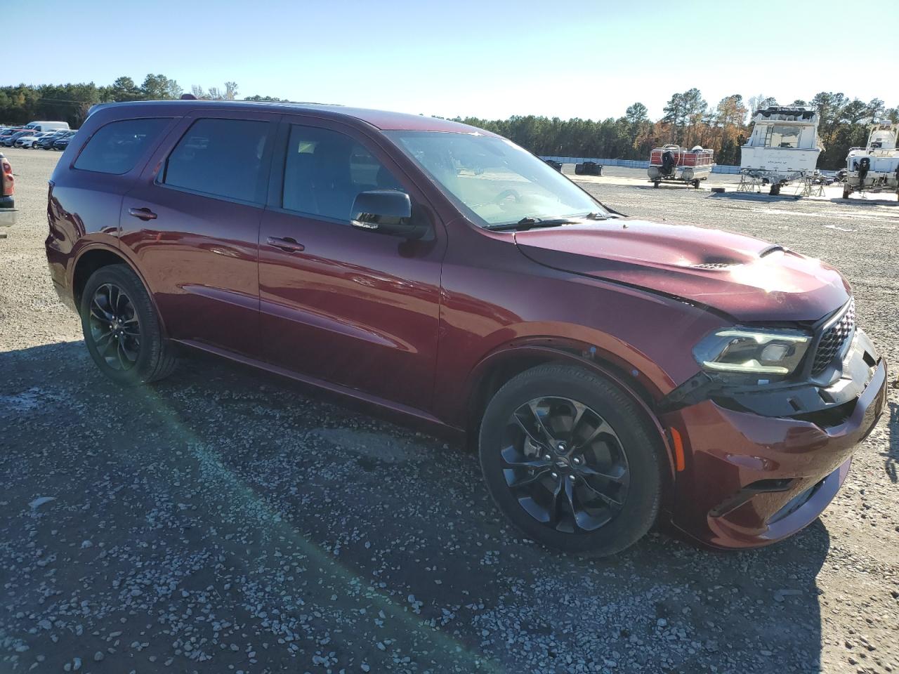 2021 Dodge Durango VIN 1C4RDHDG5MC609400 Copart auction photo, front end damage thumbnail 4