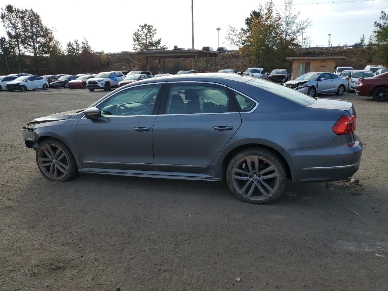 2016 Volkswagen Passat VIN 1VWAT7A32GC065760 Copart auction photo, all over damage thumbnail 2