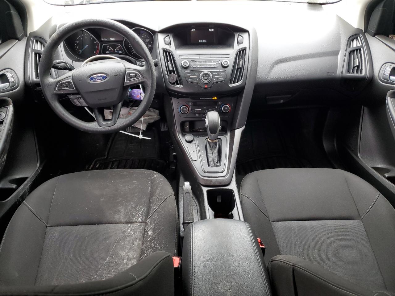 2018 Ford Focus VIN 1FADP3FE2JL264103 Copart auction photo, front end / undercarriage damage thumbnail 8