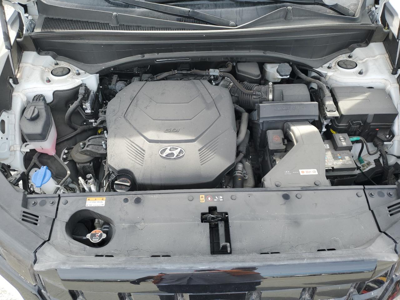 2023 Hyundai Palisade VIN KM8R14GE3PU559537 Copart auction photo, front end damage thumbnail 12