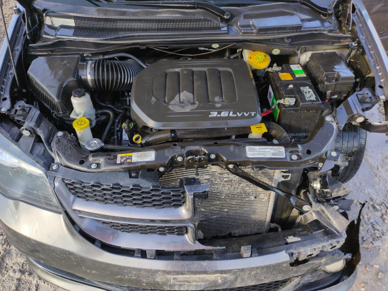 2017 Dodge Caravan VIN 2C4RDGEG1HR697738 Copart auction photo, front end damage thumbnail 11