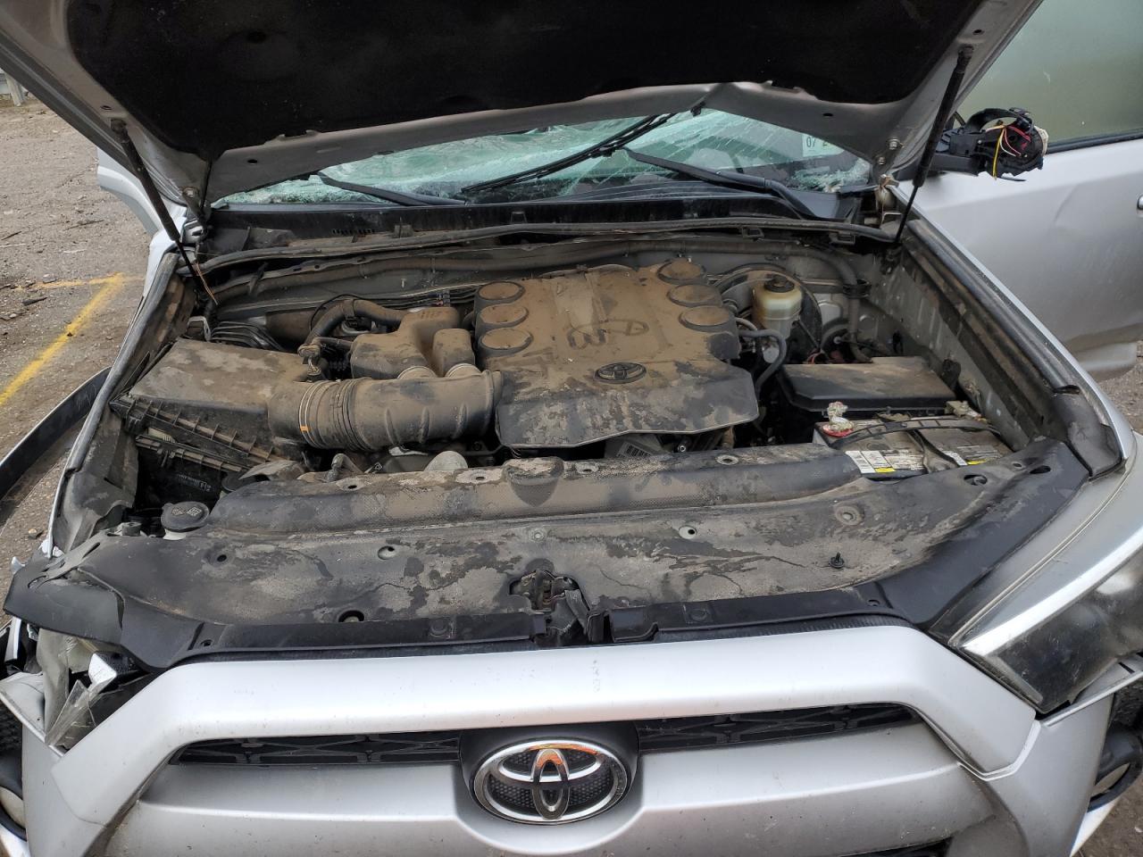 2016 Toyota 4Runner VIN JTEZU5JR9G5122970 Copart auction photo, rollover damage thumbnail 12