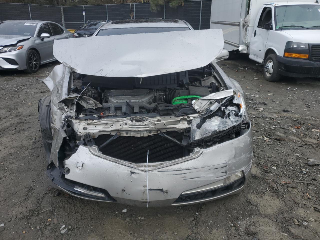 2011 Acura TL VIN 19UUA8F20BA007650 Copart auction photo, front end / mechanical damage thumbnail 5