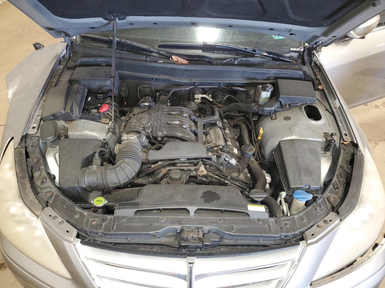 2009 Hyundai Genesis VIN KMHGC46E69U027222 Copart auction photo, front end / side damage thumbnail 11