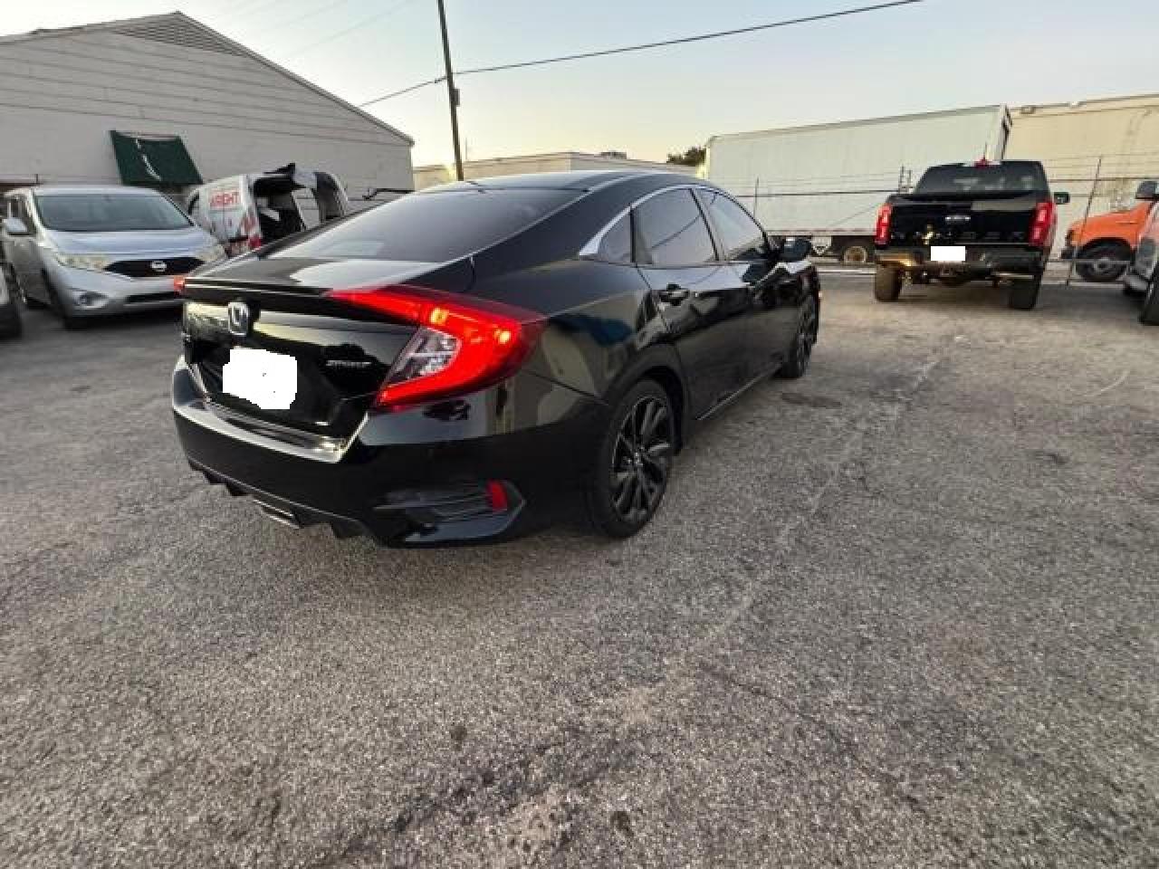 2020 Honda Civic VIN 19XFC2F88LE016291 Copart auction photo, normal wear / minor dent/scratches damage thumbnail 4