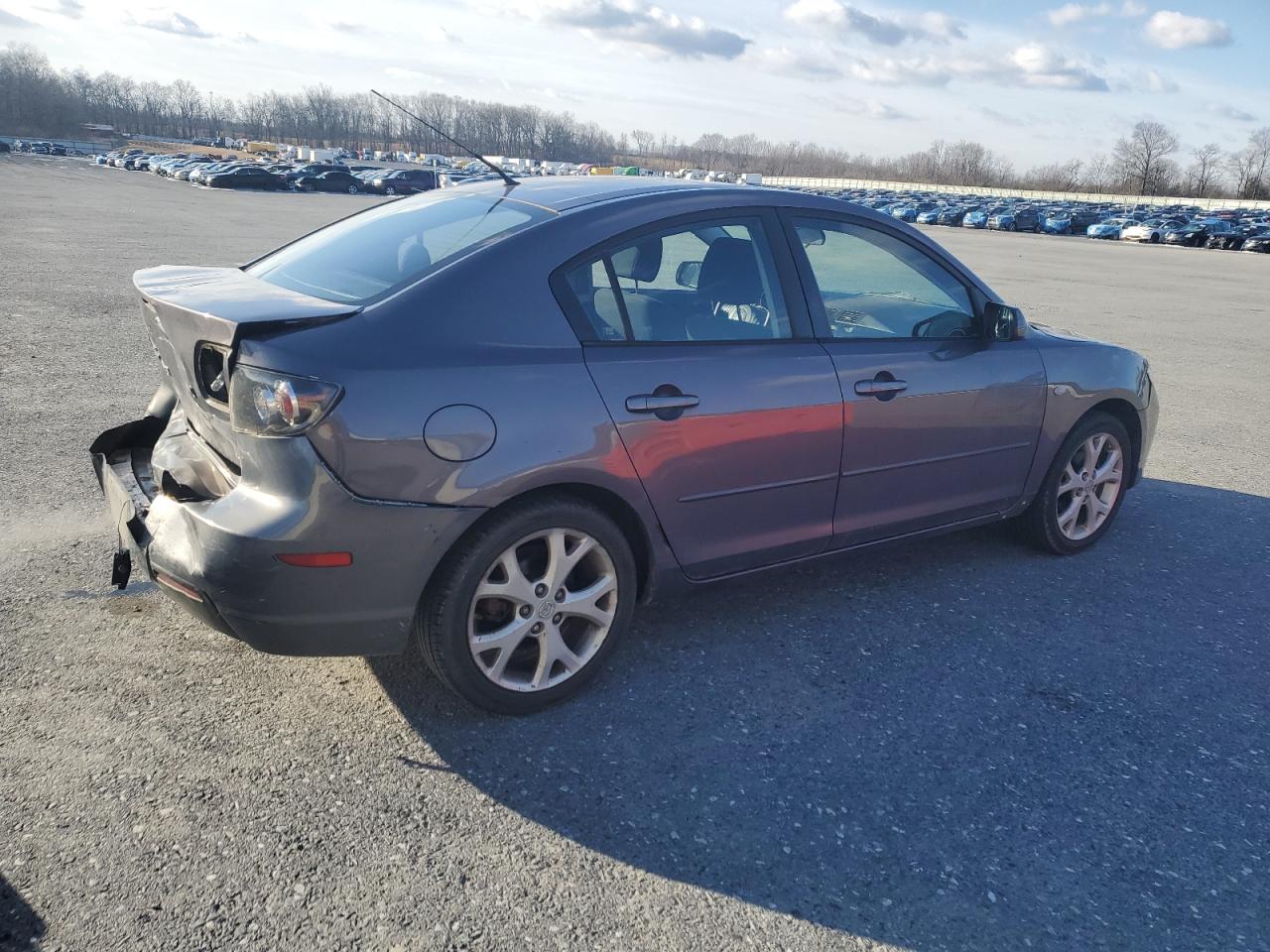 2009 Mazda 3 VIN JM1BK32F791207434 Copart auction photo, rear end damage thumbnail 3