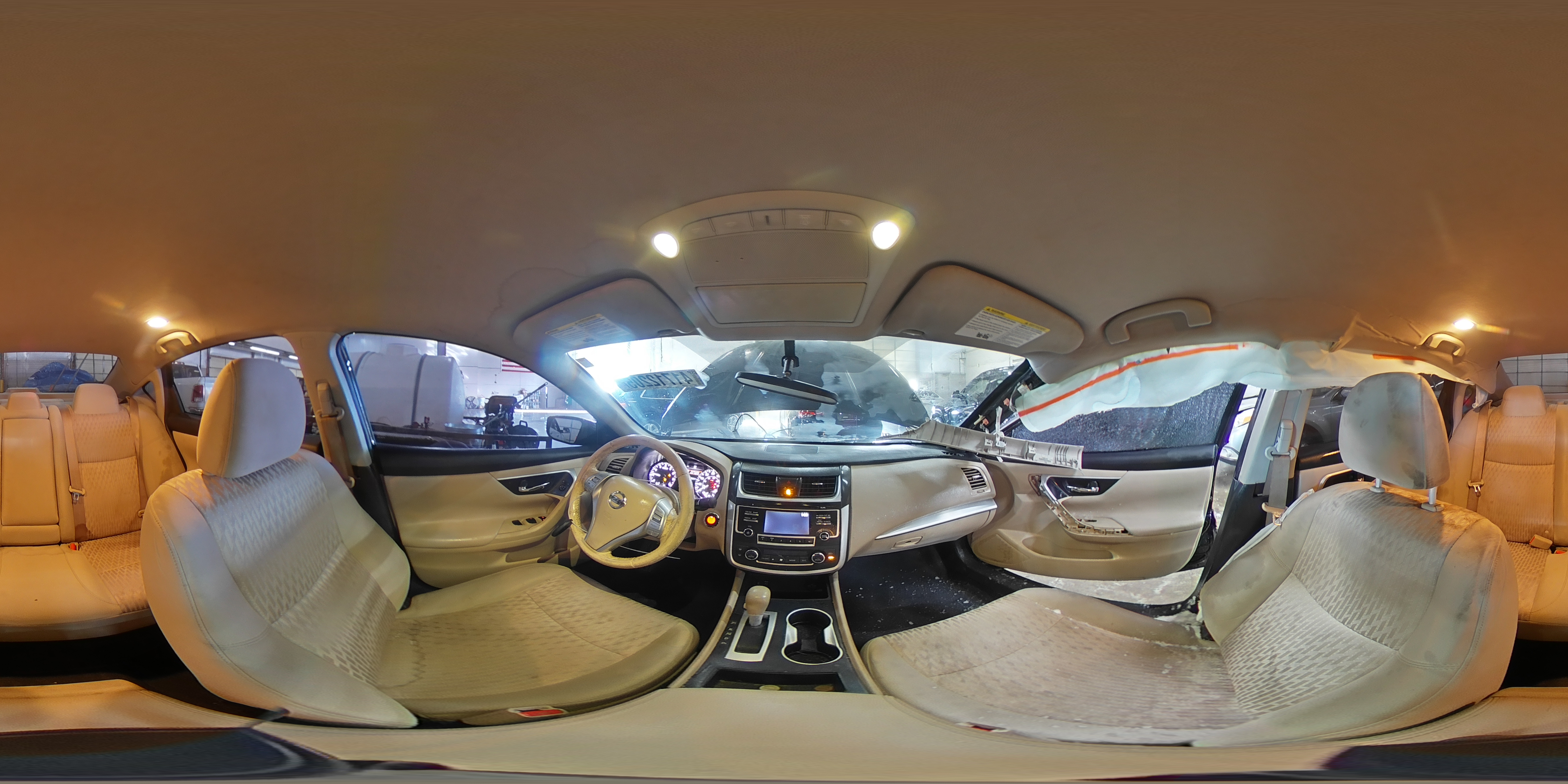 2017 Nissan Altima VIN 1N4AL3AP9HC197484 Copart auction photo, front end / side damage thumbnail 14