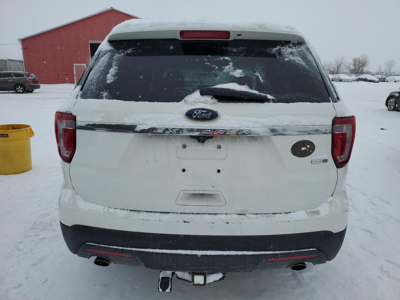 2016 Ford Explorer VIN 1FM5K8B80GGC15828 Copart auction photo, vandalism damage thumbnail 6
