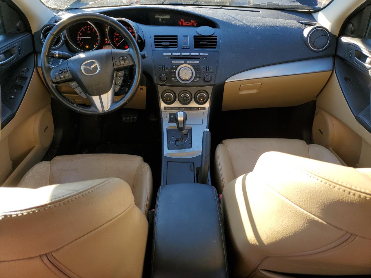 2010 Mazda 3 VIN JM1BL1S57A1100722 Copart auction photo, front end damage thumbnail 8
