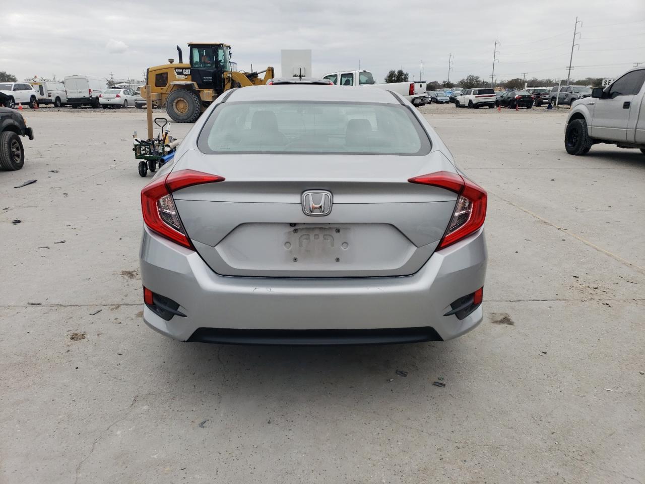 2016 Honda Civic VIN 19XFC2F77GE050414 Copart auction photo, side damage thumbnail 6