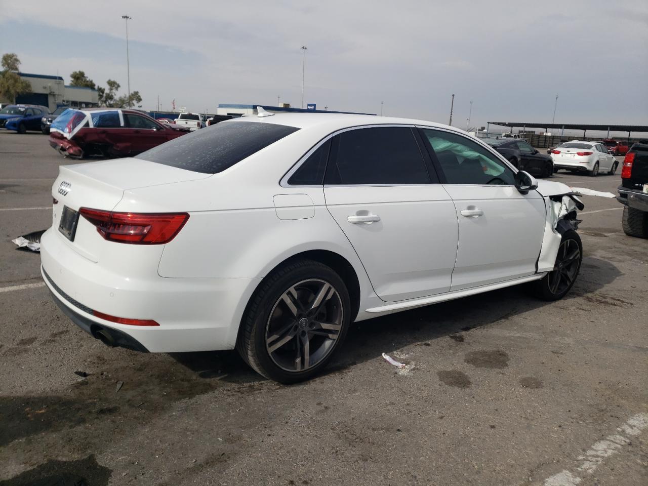 2017 Audi A4 VIN WAULNAF49HN011590 Copart auction photo, front end damage thumbnail 3