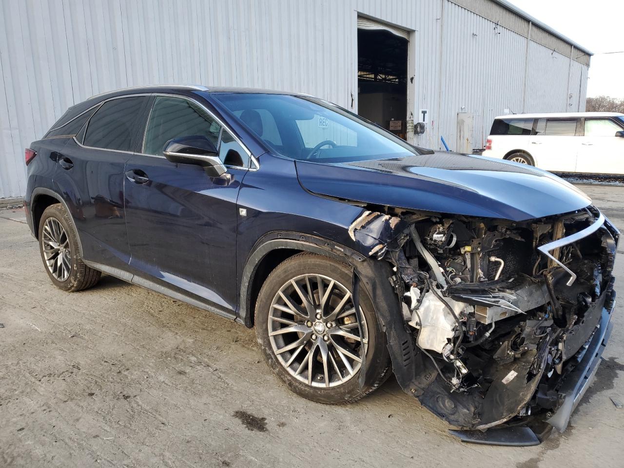 2016 Lexus RX VIN 2T2BZMCA3GC015324 Copart auction photo, front end damage thumbnail 4