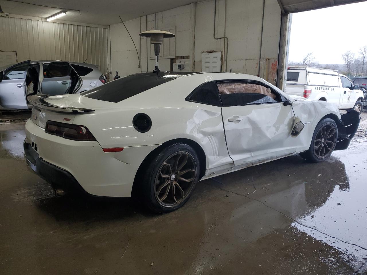 2015 Chevrolet Camaro VIN 2G1FD1E36F9231127 Copart auction photo, all over / undercarriage damage thumbnail 3