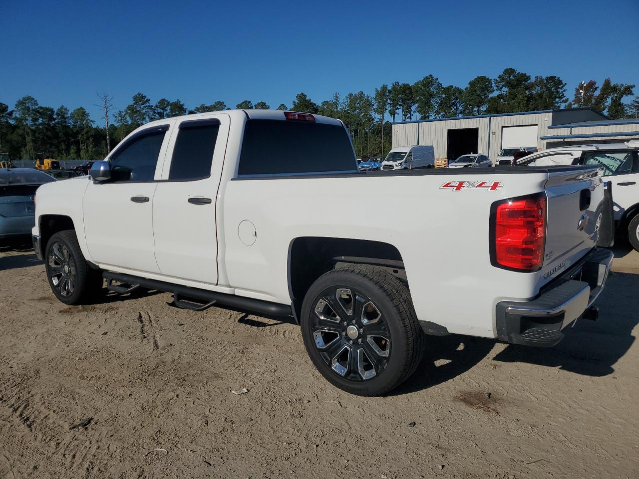 2014 Chevrolet Silverado VIN 1GCVKREC6EZ260641 Copart auction photo, side damage thumbnail 2