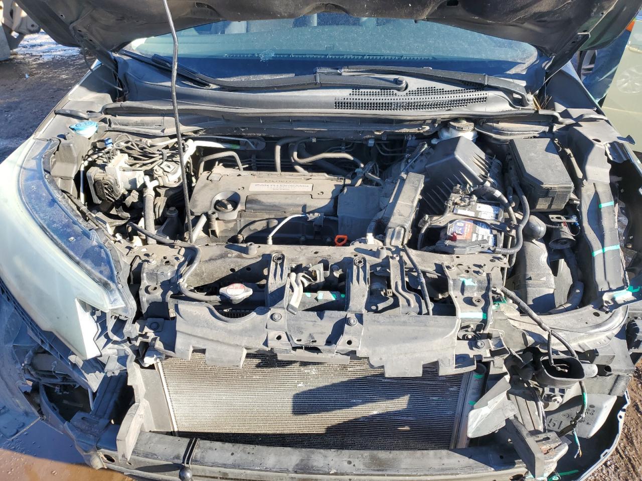 2015 Honda CR-V VIN 2HKRM4H59FH608713 Copart auction photo, front end damage thumbnail 12