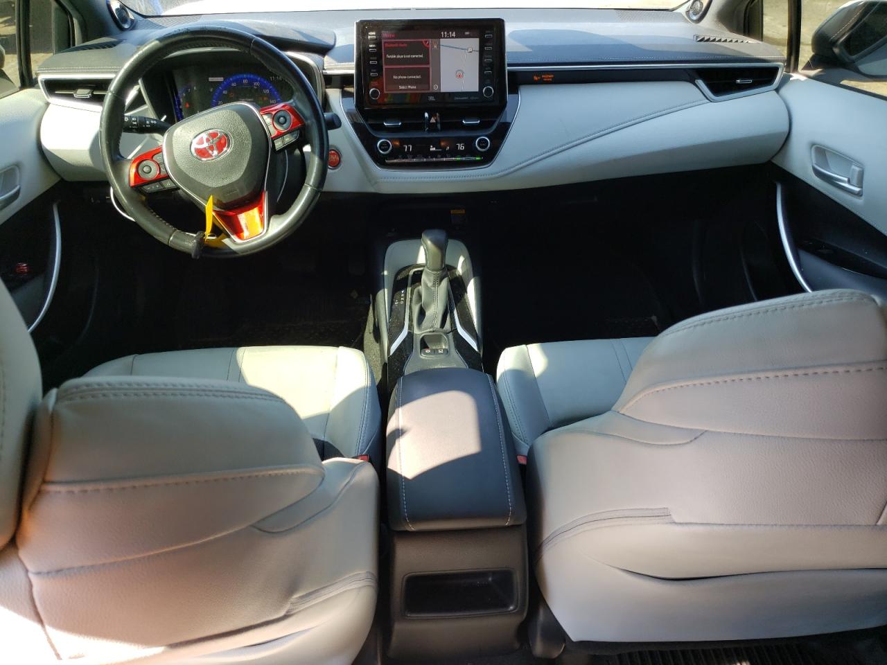 2019 Toyota Corolla VIN JTNK4RBE1K3024170 Copart auction photo, front end damage thumbnail 8