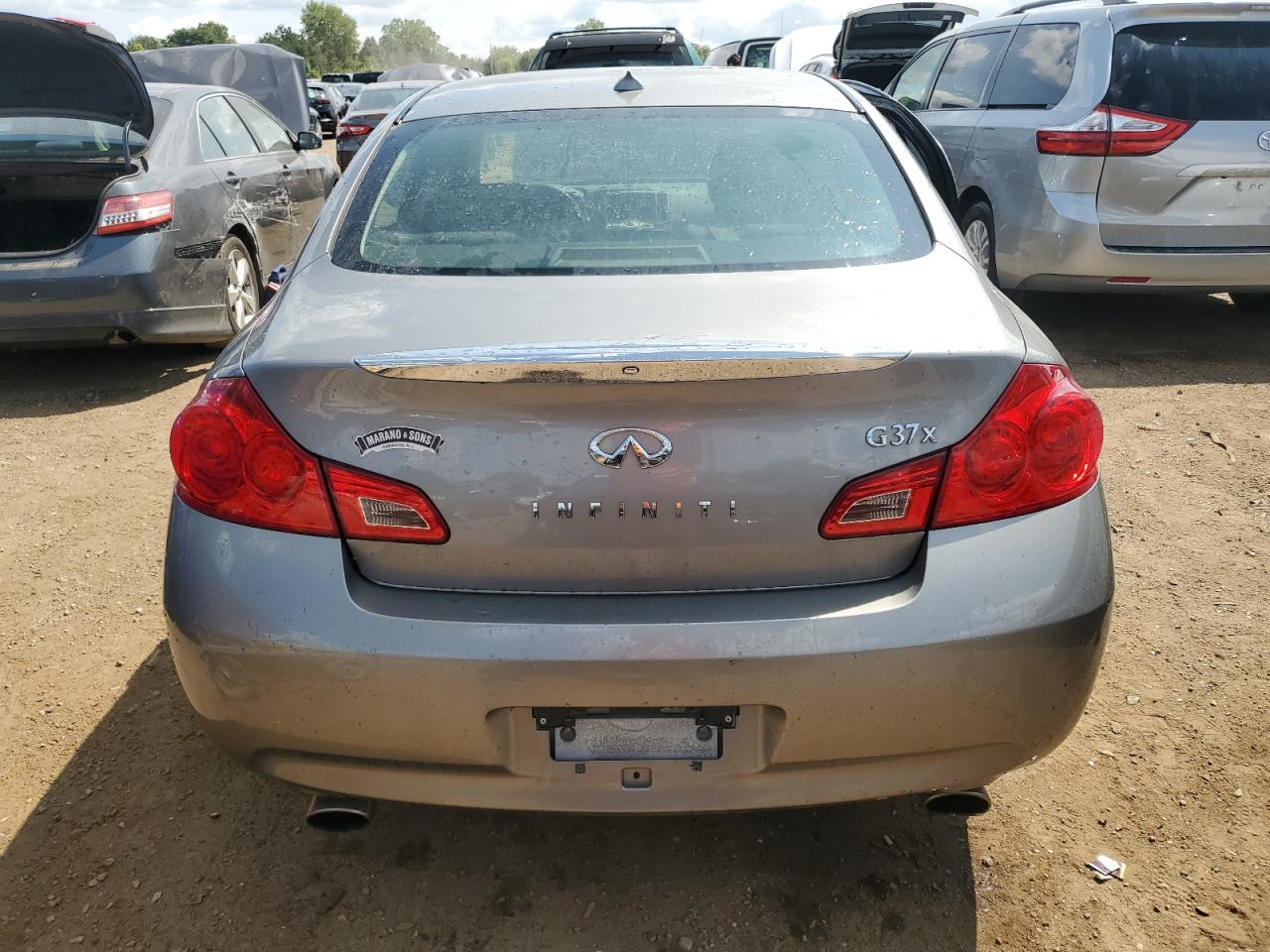 2009 Infiniti G VIN JNKCV61F99M353054 Copart auction photo, side damage thumbnail 6