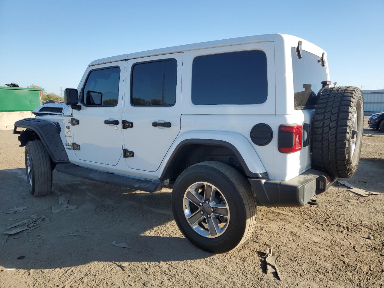 2020 Jeep Wrangler VIN 1C4HJXEG4LW314038 Copart auction photo, front end damage thumbnail 2
