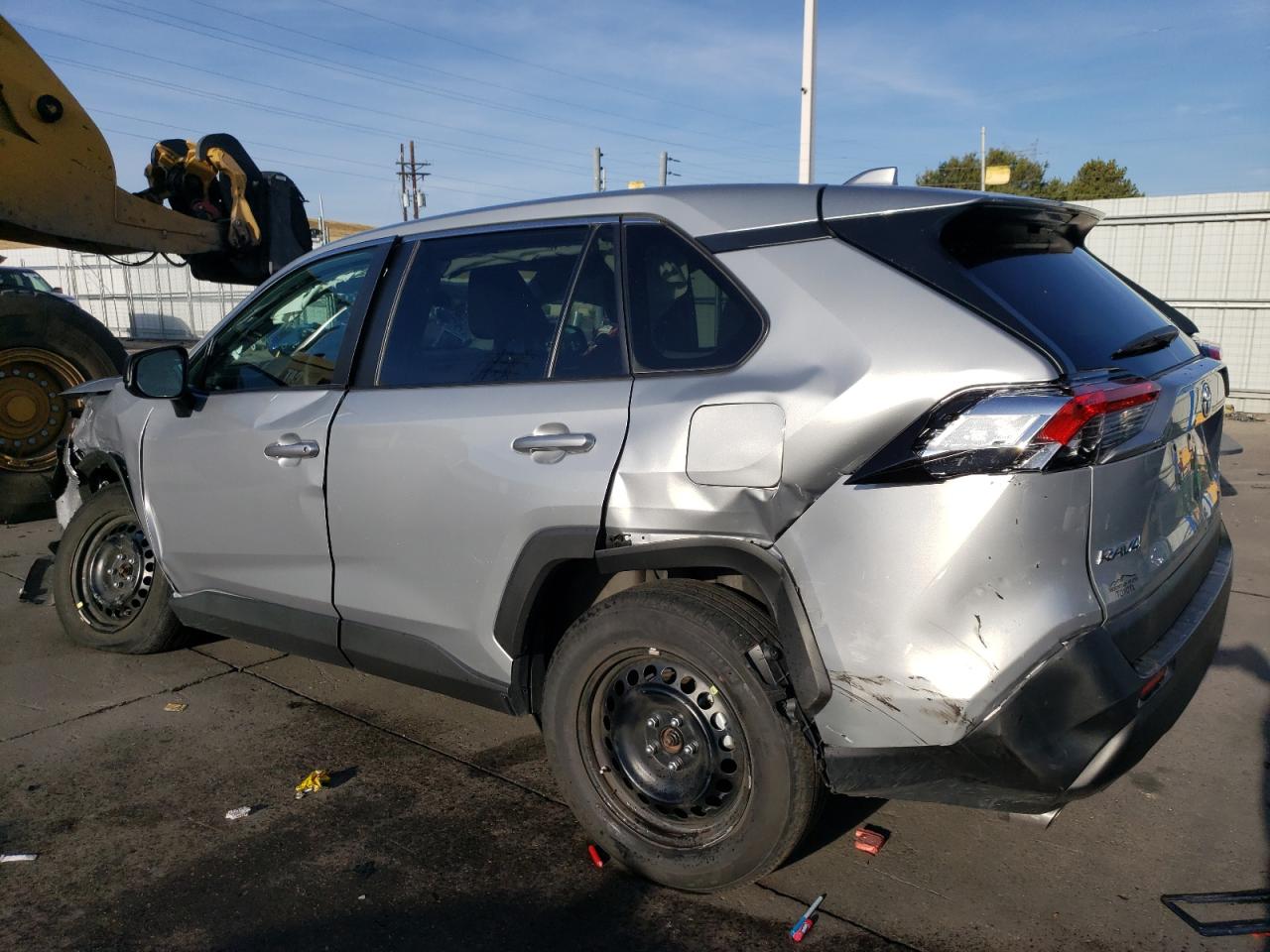 2022 Toyota RAV 4 VIN 2T3F1RFV2NW312029 Copart auction photo, front end / side damage thumbnail 2