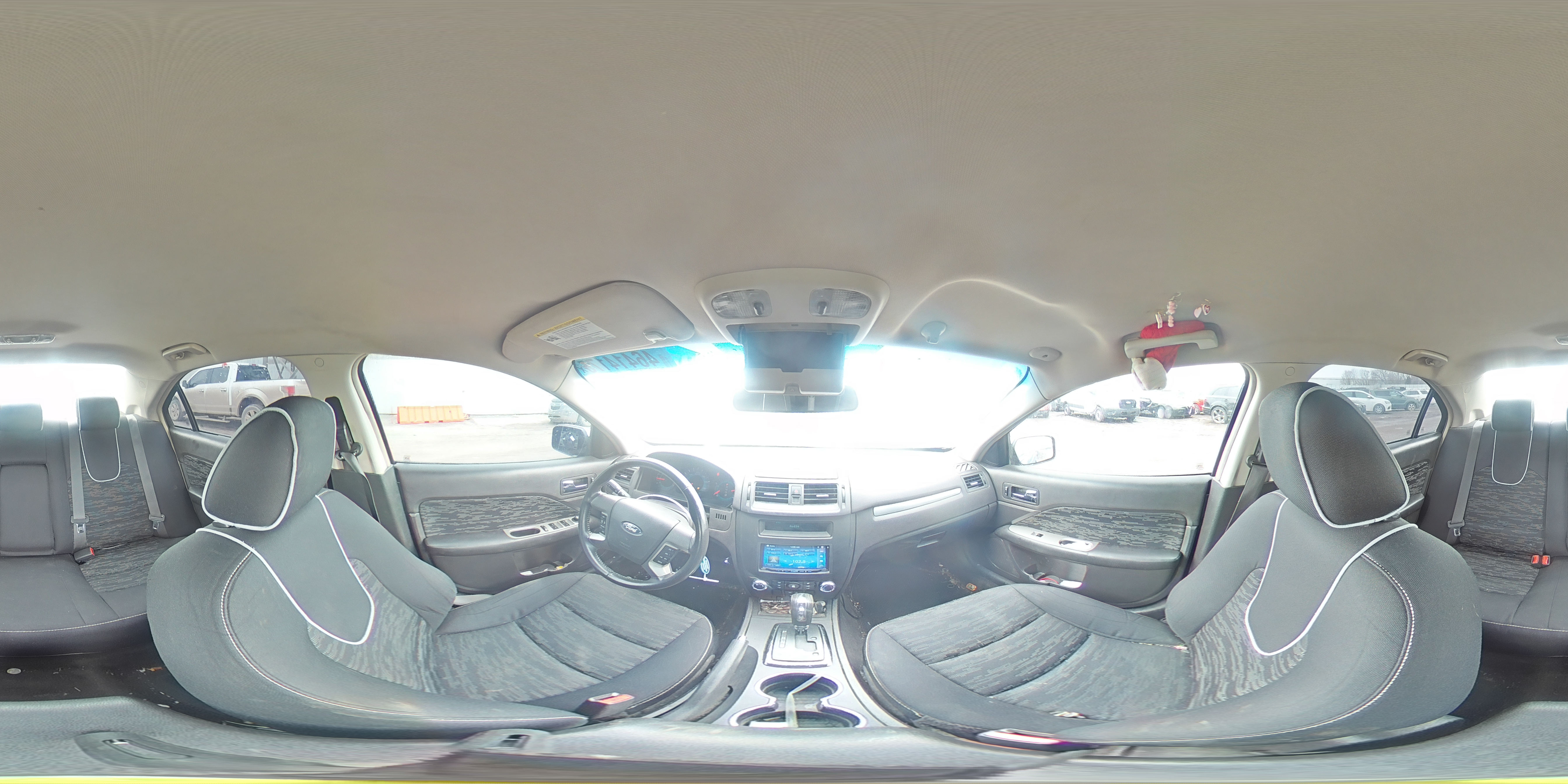 2010 Ford Fusion VIN 3FAHP0HGXAR366264 Copart auction photo, front end / rear end damage thumbnail 13