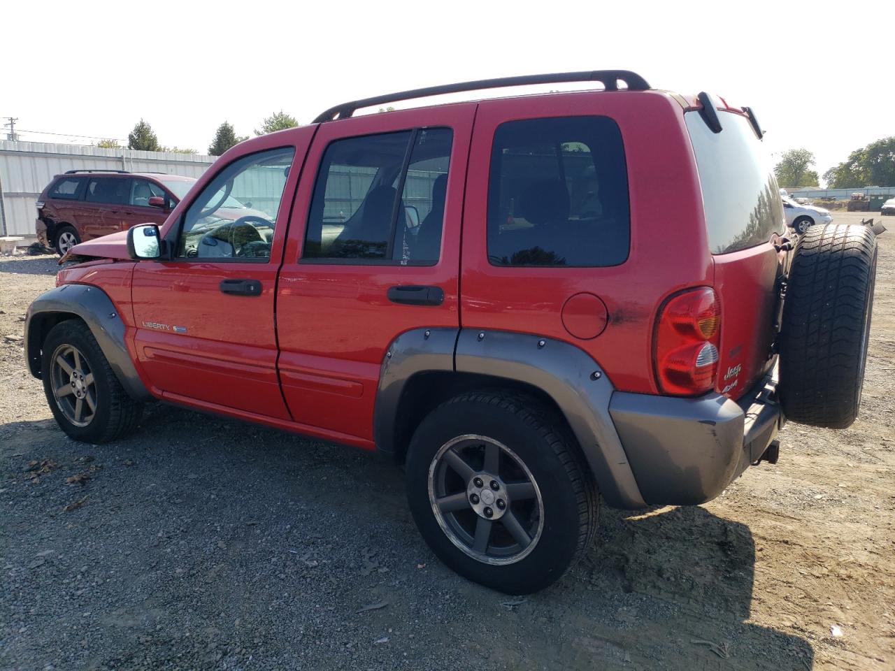 2003 Jeep Liberty (North America) VIN 1J4GL48K23W693703 Copart auction photo, front end / minor dent/scratches damage thumbnail 2