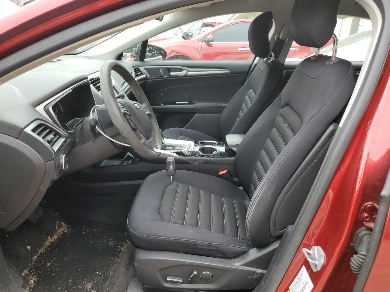 2014 Ford Fusion VIN 3FA6P0HD9ER127498 Copart auction photo, front end / side damage thumbnail 7