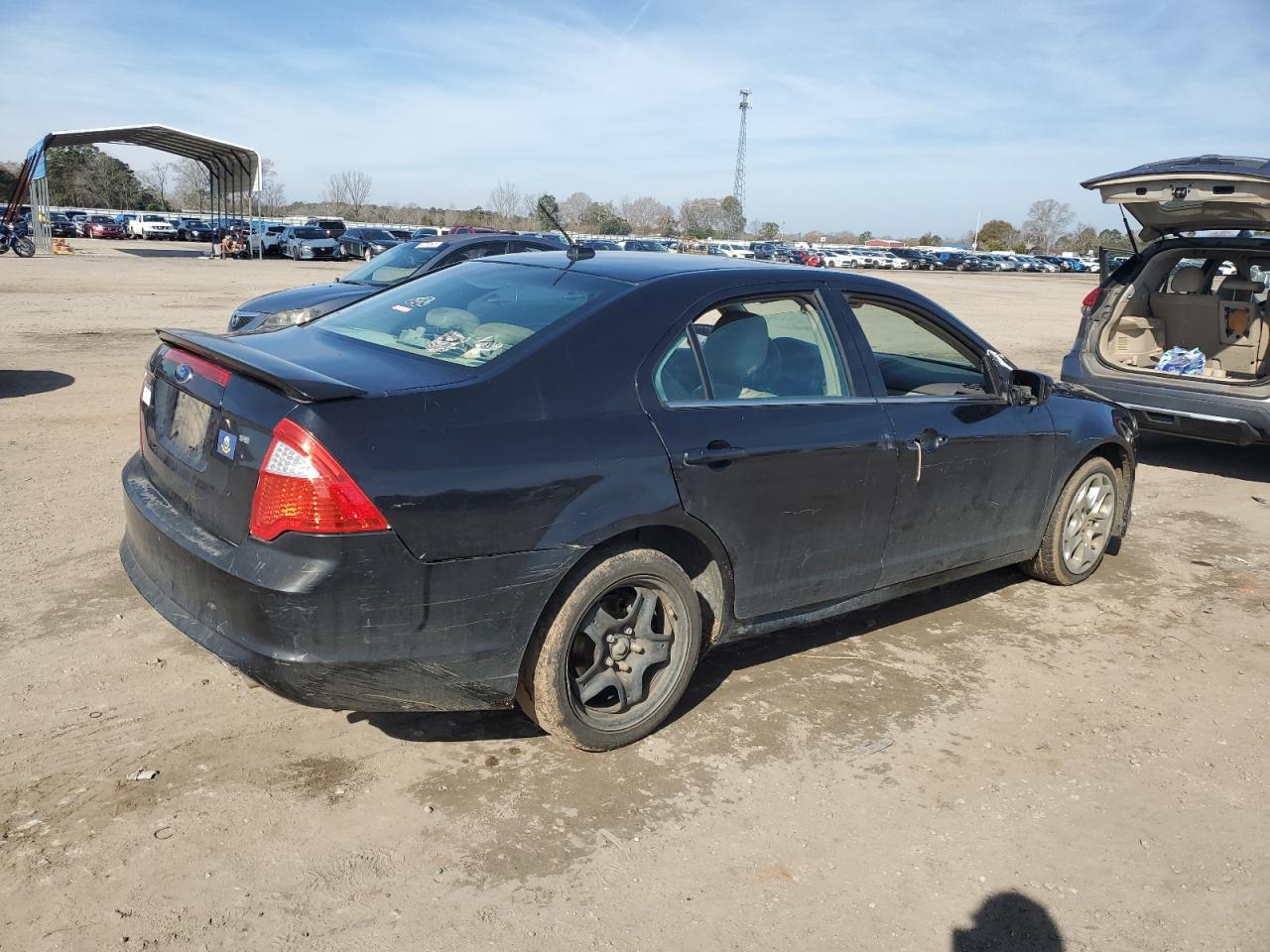 2010 Ford Fusion VIN 3FAHP0HA5AR293431 Copart auction photo, normal wear damage thumbnail 3