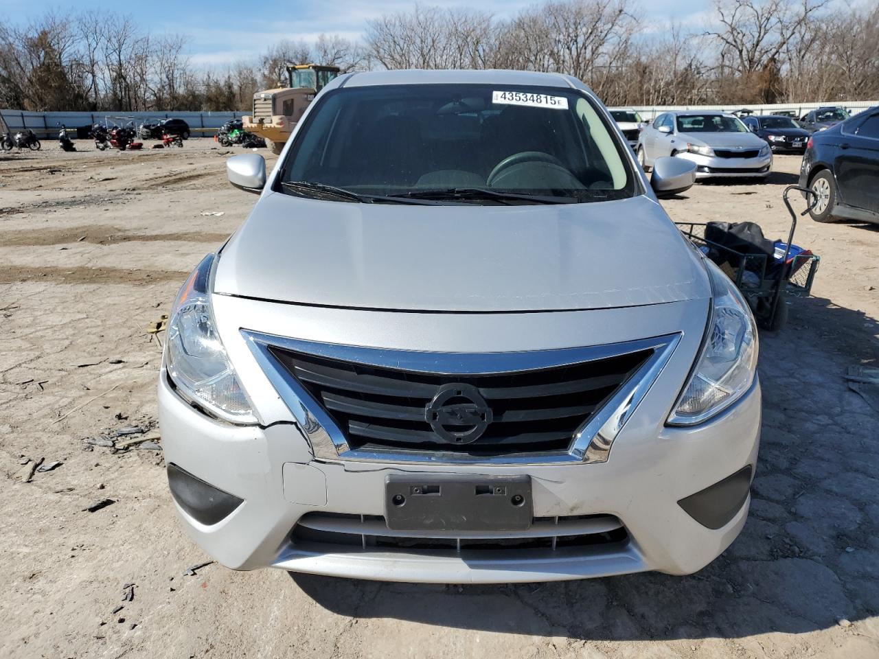 2017 Nissan Versa VIN 3N1CN7AP0HL802522 Copart auction photo, front end / rear end damage thumbnail 5