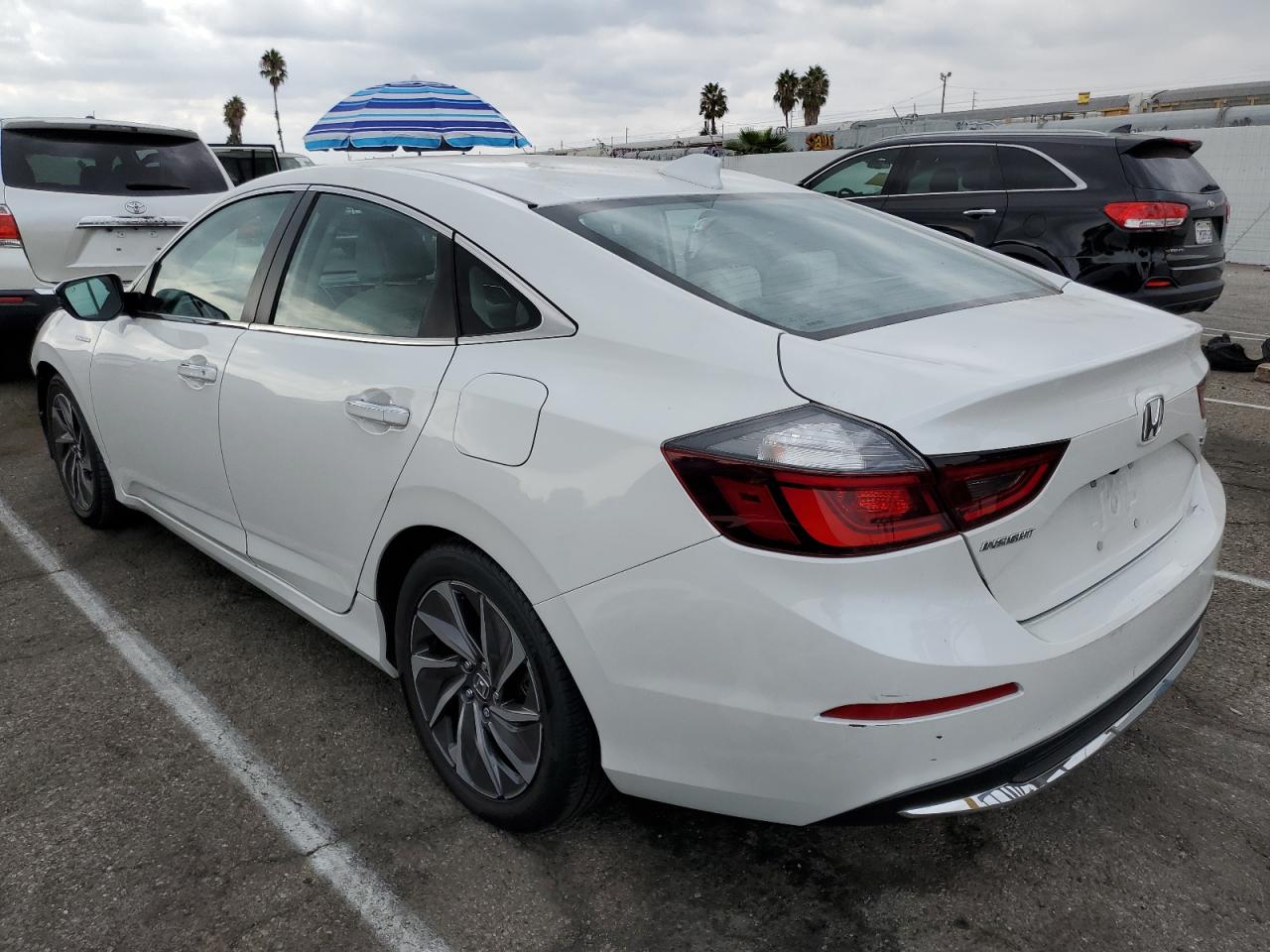 2021 Honda Insight VIN 19XZE4F93ME003168 Copart auction photo, front end / minor dent/scratches damage thumbnail 2