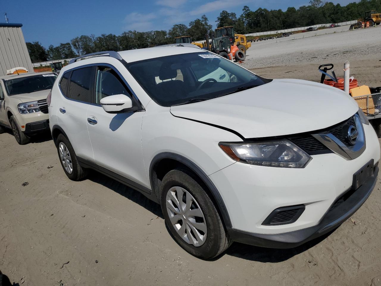 2016 Nissan Rogue VIN KNMAT2MV9GP621641 Copart auction photo, side damage thumbnail 4