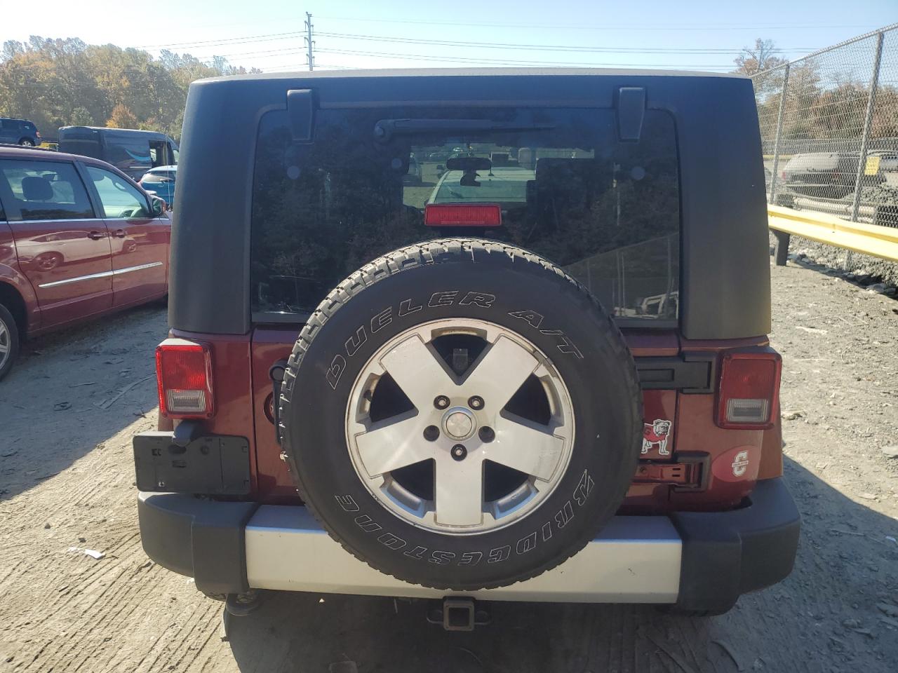 2010 Jeep Wrangler VIN 1J4GA5D16AL225139 Copart auction photo, mechanical damage thumbnail 6