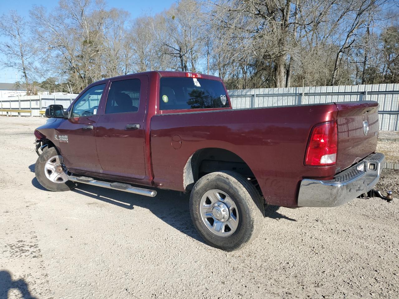 2018 RAM 2500 VIN 3C6UR5CLXJG232510 Copart auction photo, front end / undercarriage damage thumbnail 2