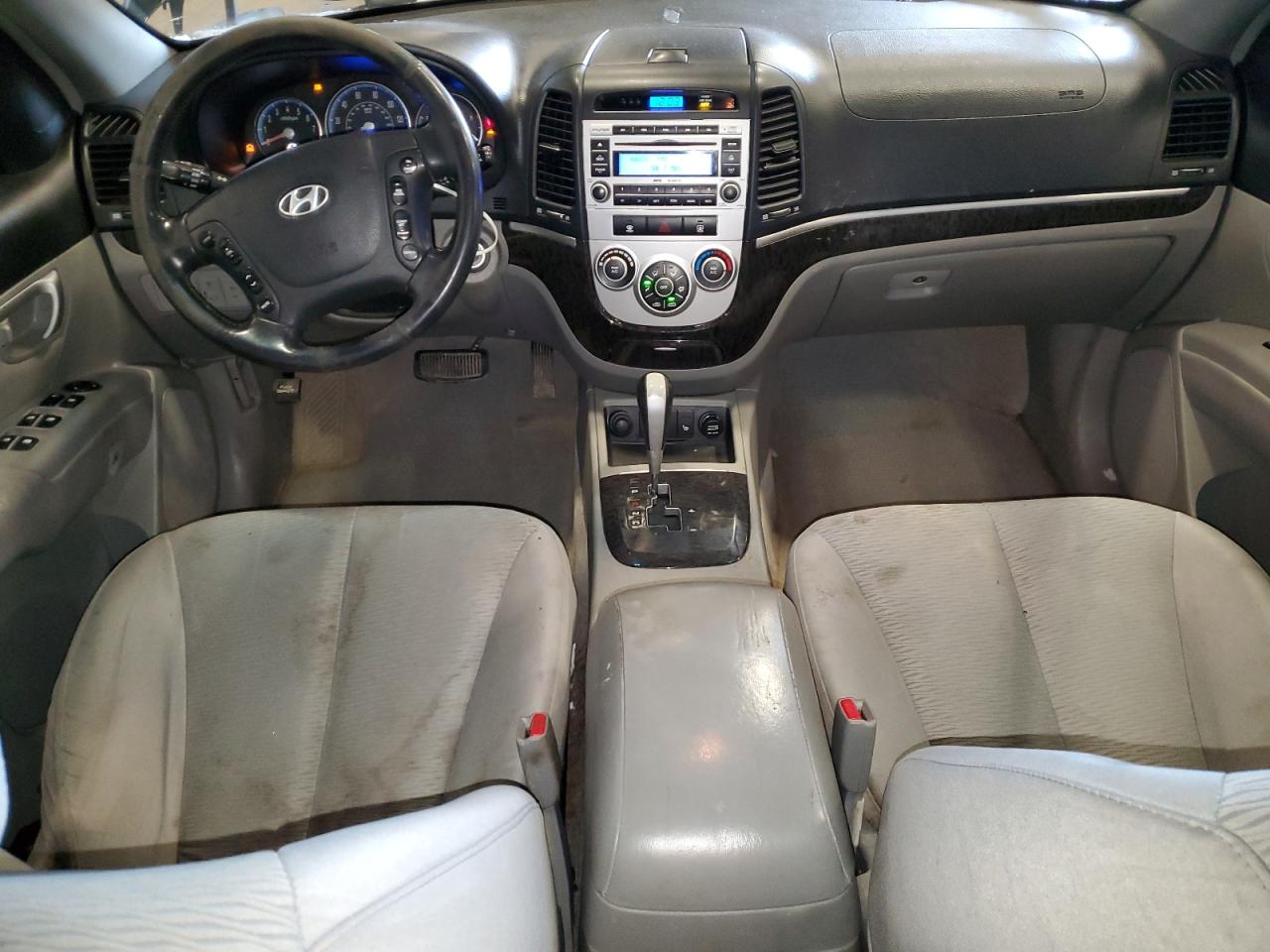 2007 Hyundai Santa Fe VIN 5NMSH13E77H073794 Copart auction photo, undercarriage / front end damage thumbnail 8