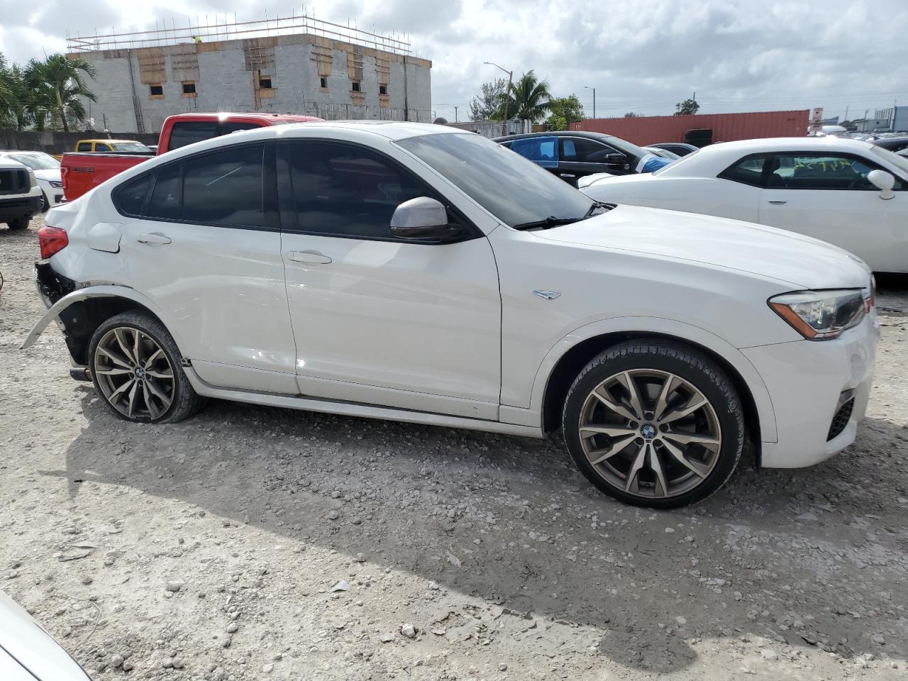 2017 BMW X4 VIN 5UXXW7C31H0U26544 Copart auction photo, rear end damage thumbnail 4