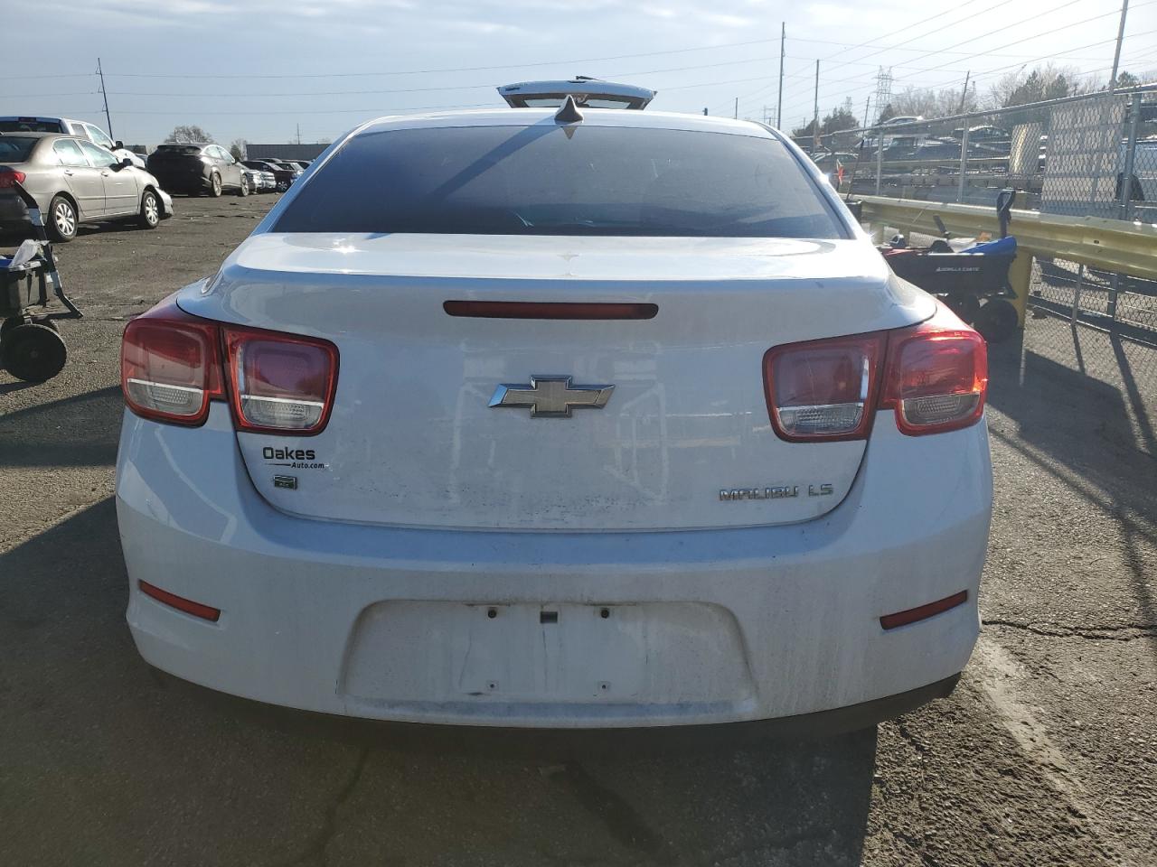 2016 Chevrolet Malibu VIN 1G11B5SA6GF116594 Copart auction photo, front end / rear end damage thumbnail 6