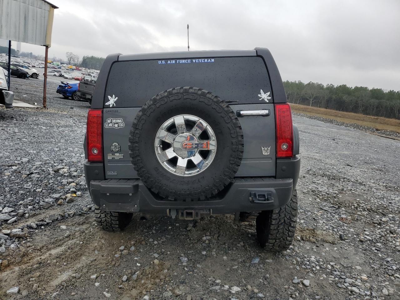 2008 Hummer H3 VIN 5GTEN13E188128872 Copart auction photo, front end damage thumbnail 6