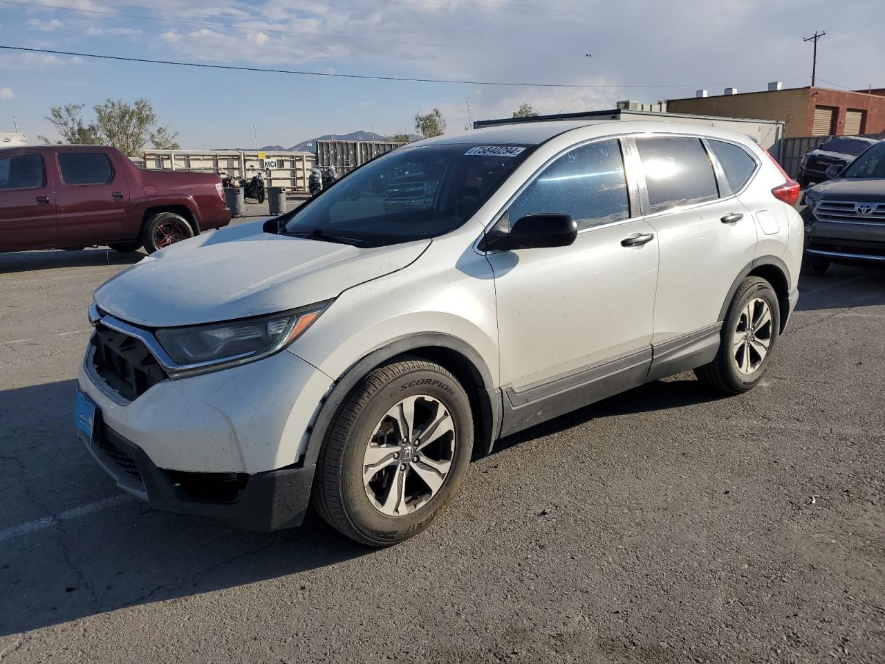 2018 Honda CR-V VIN 2HKRW5H35JH411190
