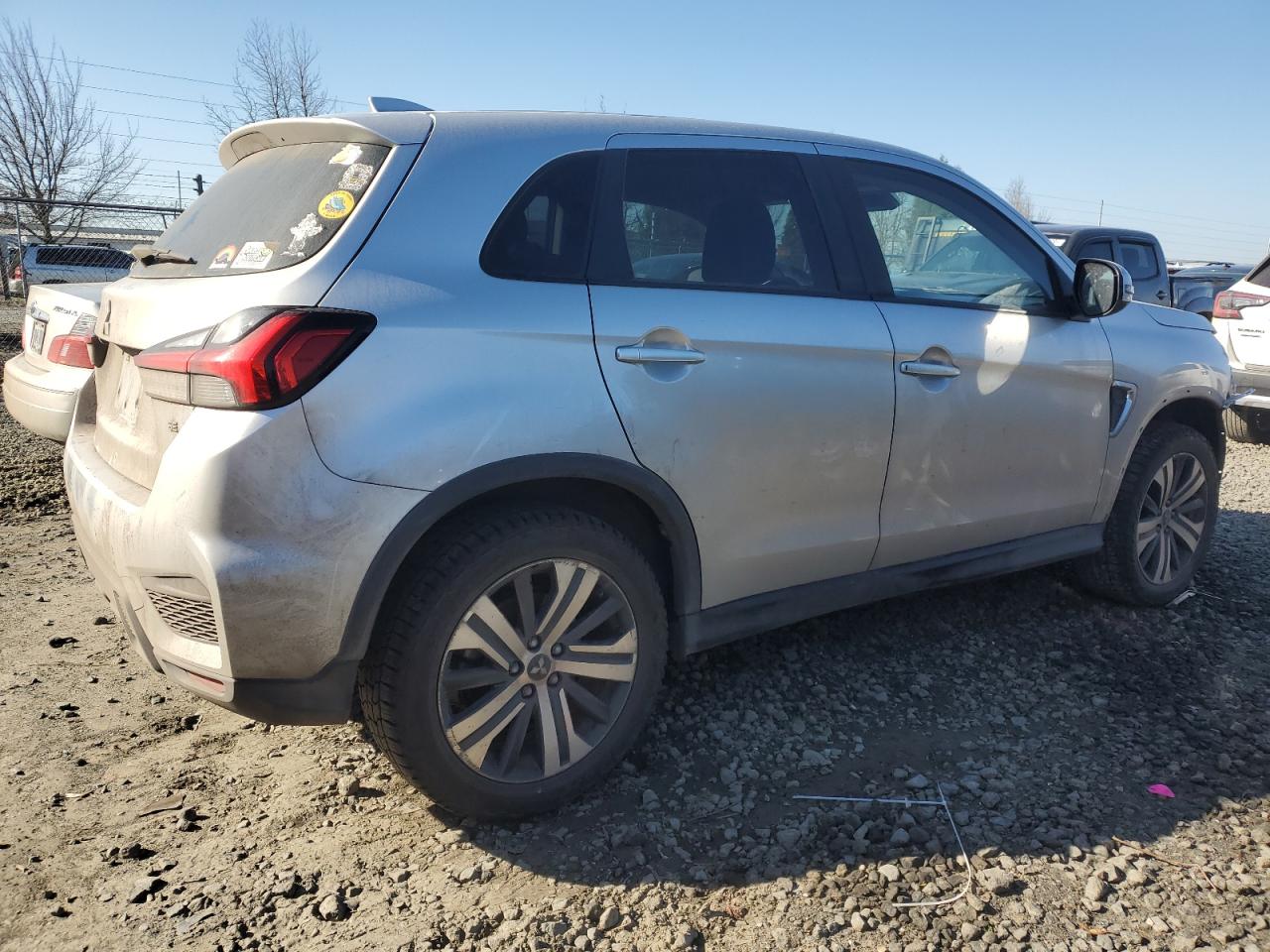 2020 Mitsubishi Outlander VIN JA4AR3AU4LU022037 Copart auction photo, front end damage thumbnail 3