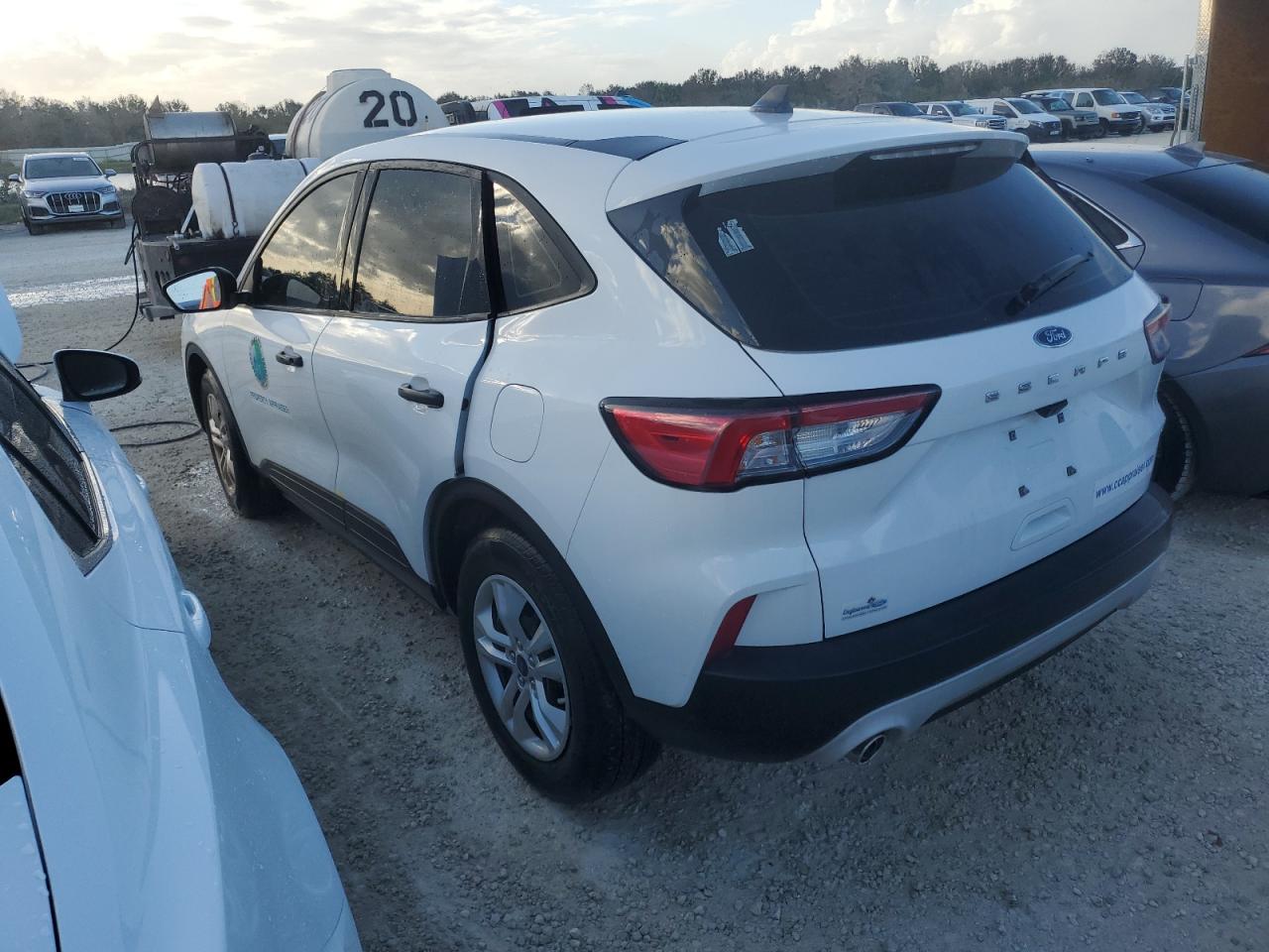 2021 Ford Escape VIN 1FMCU0F67MUA77746 Copart auction photo, water/flood damage thumbnail 2