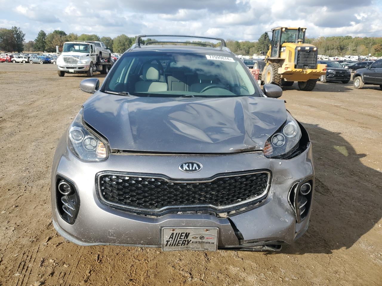 2018 KIA Sportage VIN KNDPMCAC0J7463889 Copart auction photo, front end damage thumbnail 5