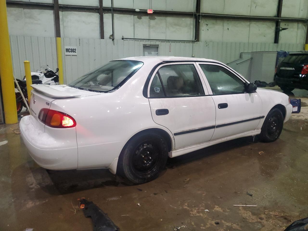 2000 Toyota Corolla VIN 2T1BR12E3YC302834 Copart auction photo, front end damage thumbnail 3
