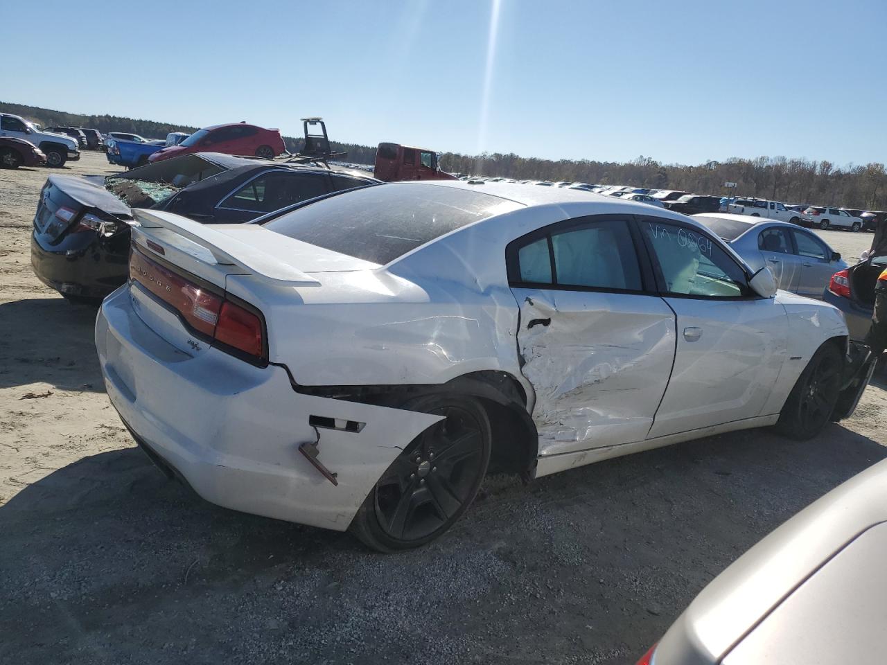 2011 Dodge Charger VIN 2B3CL5CT7BH610064 Copart auction photo, all over damage thumbnail 3