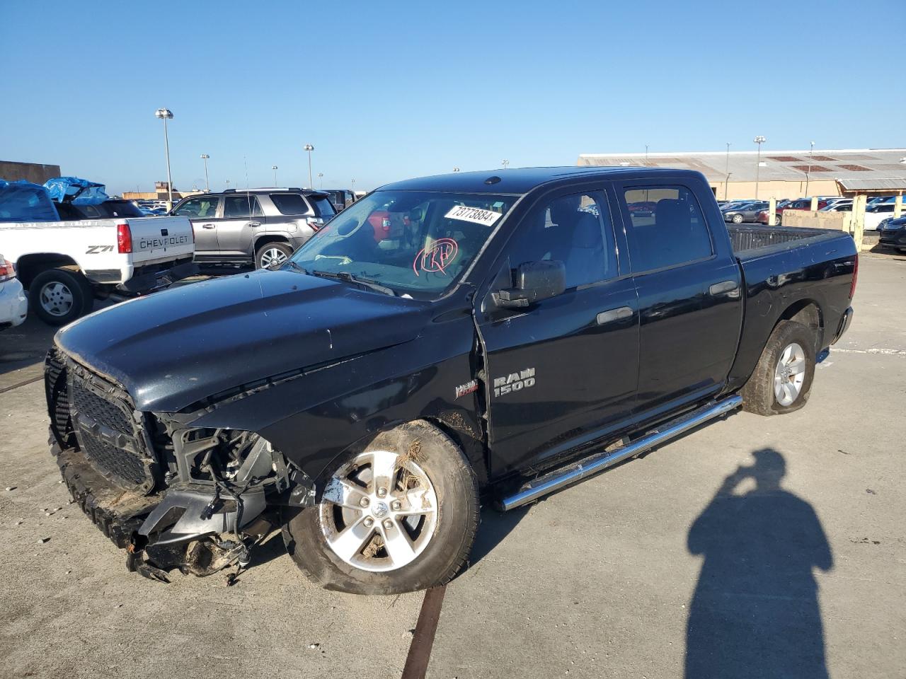 2016 RAM 1500 VIN 3C6RR7KT2GG371204