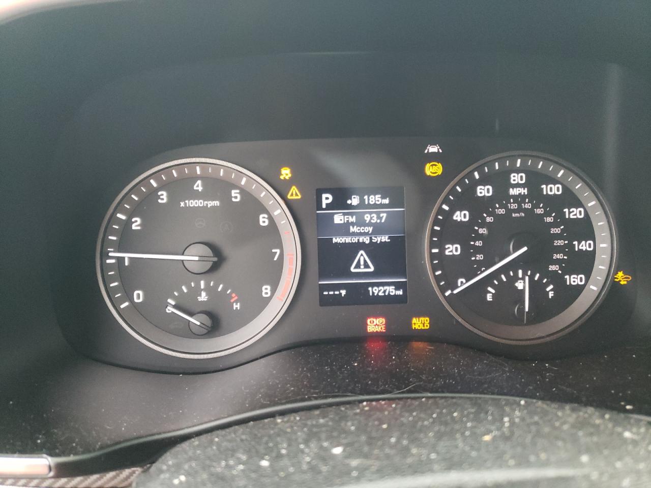 2020 Hyundai Tucson VIN KM8J23A46LU189439 Copart auction photo, front end / side damage thumbnail 9